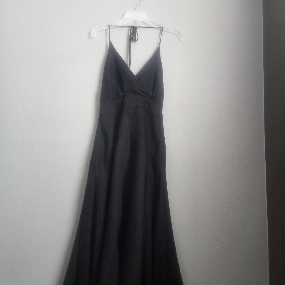 Rubber Ducky Productions, Inc. Elegant Black Backless Dress